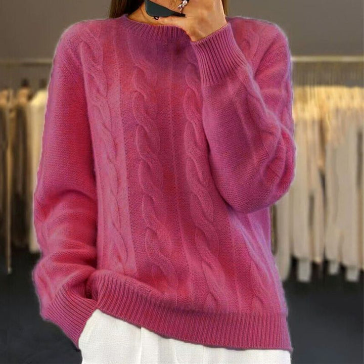 Drune | Strickpullover Erna Bequem & Elegant Weiche Gestrickte Textur