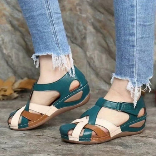 Drune | Orthopädische Keilsandalen