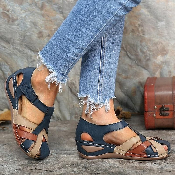 Drune | Orthopädische Keilsandalen