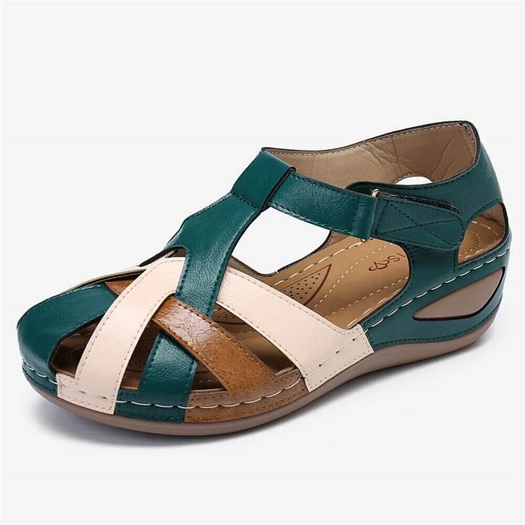Drune | Orthopädische Keilsandalen