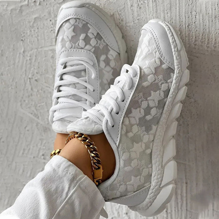 Luxuriöse orthopädische Sneaker für aktive Frauen