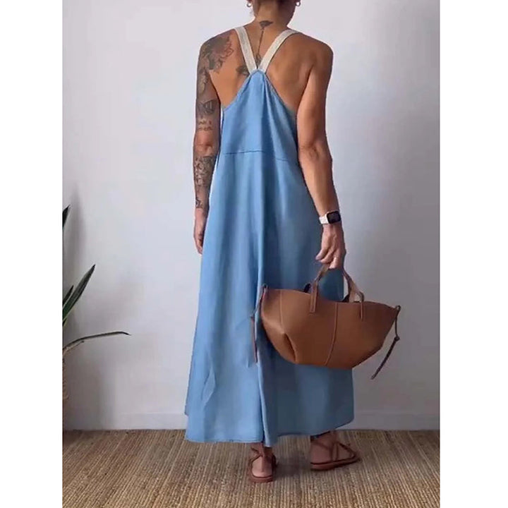 Drune | Weiche Baumwoll Leinen Kleid