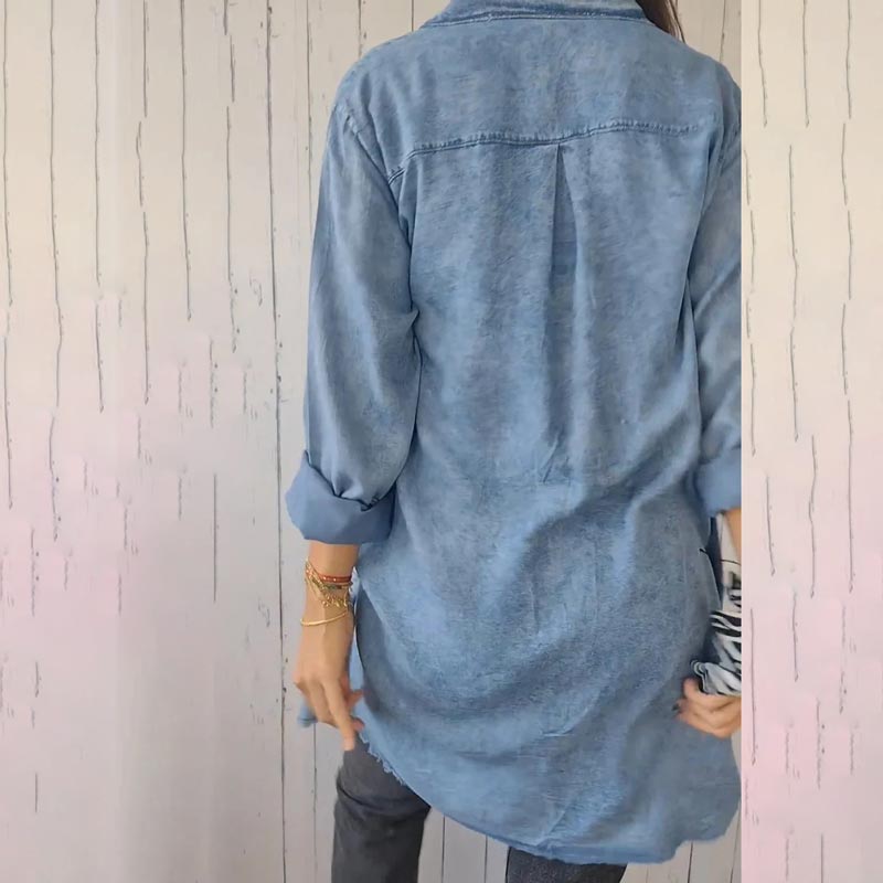 Drune | Lang Denim Jack