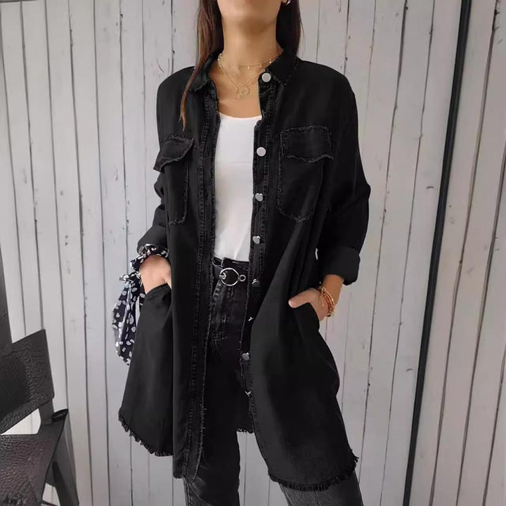 Drune | Lang Denim Jack