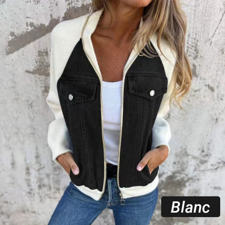 Drune | Jeansjacke mit Patchwork