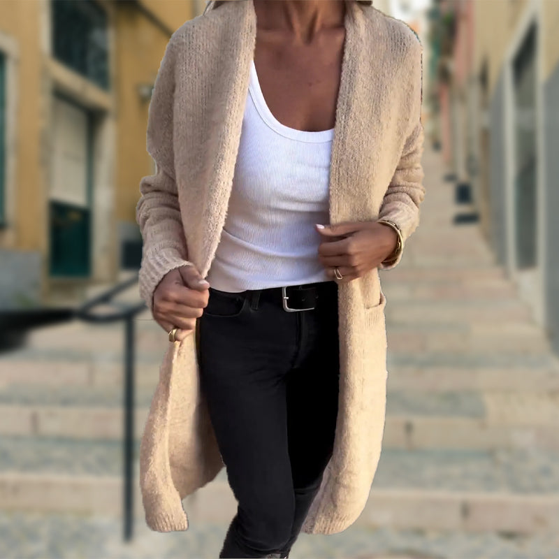 Drune | Warme Weiche Strickjacke Für Damen