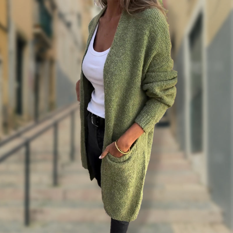 Drune | Warme Weiche Strickjacke Für Damen