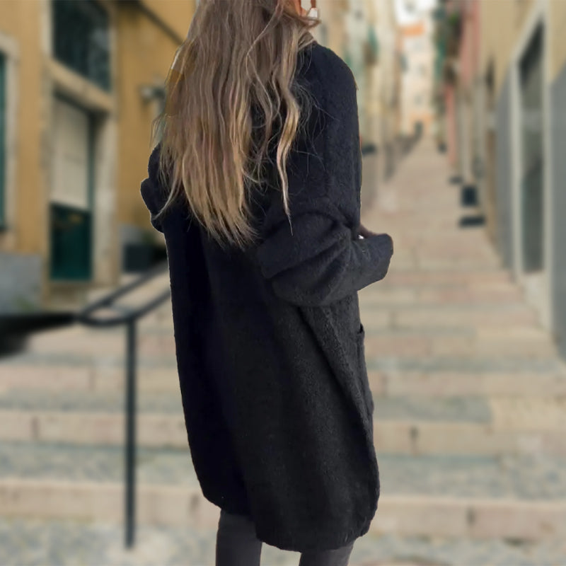 Drune | Warme Weiche Strickjacke Für Damen