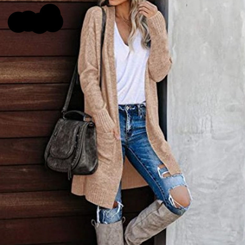 Drune | Warme Weiche Strickjacke Für Damen