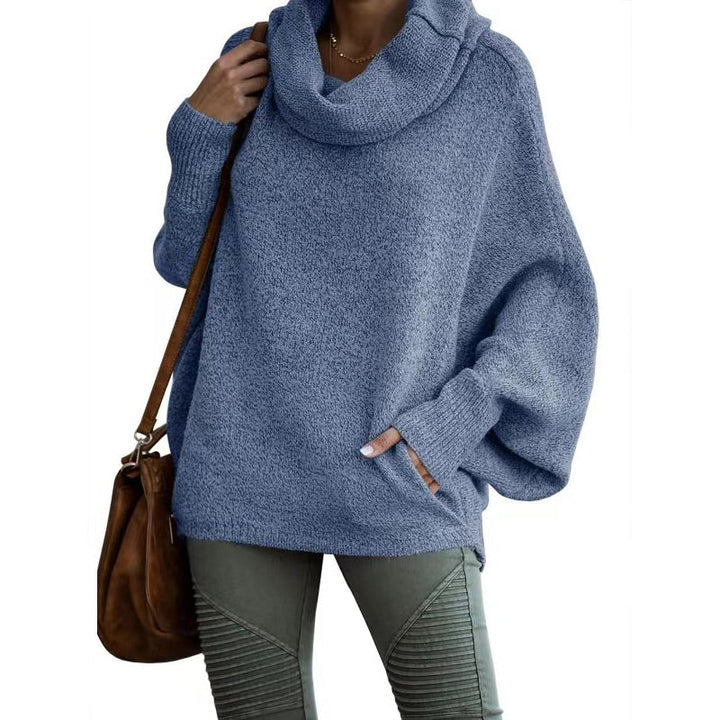 Drune | Strickpullover mit Hohem Kragen Weich und Warm Perfekt Für Herbst und Winter