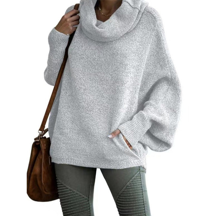 Drune | Strickpullover mit Hohem Kragen Weich und Warm Perfekt Für Herbst und Winter