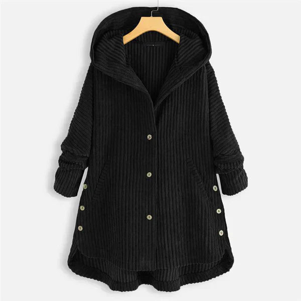 Drune | Cordjacke - Knopfdesign - Warm & Stilvoll - Legere Oberbekleidung