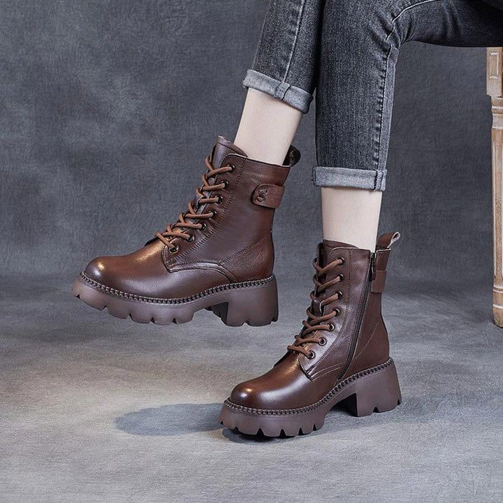 Drune | Stylische Orthopädische Lederstiefel