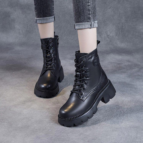 Drune | Stylische Orthopädische Lederstiefel