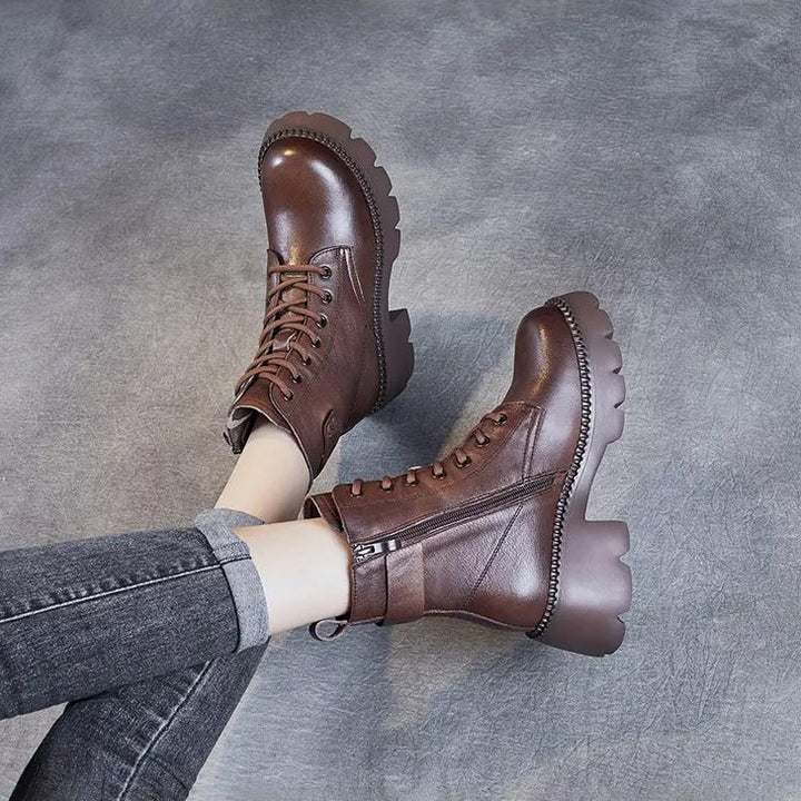Drune | Stylische Orthopädische Lederstiefel