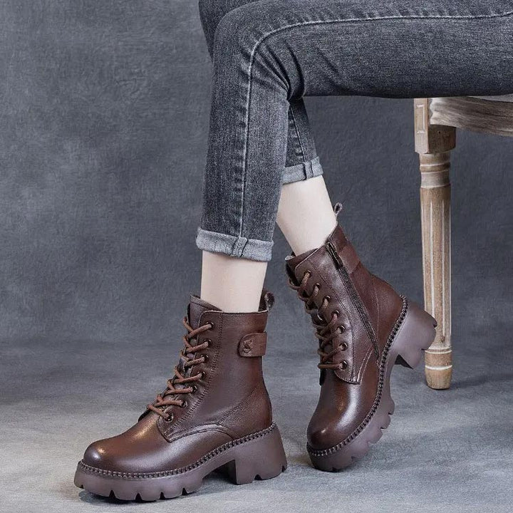 Drune | Stylische Orthopädische Lederstiefel