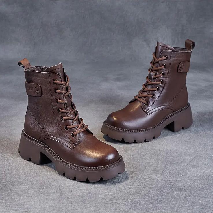 Drune | Stylische Orthopädische Lederstiefel