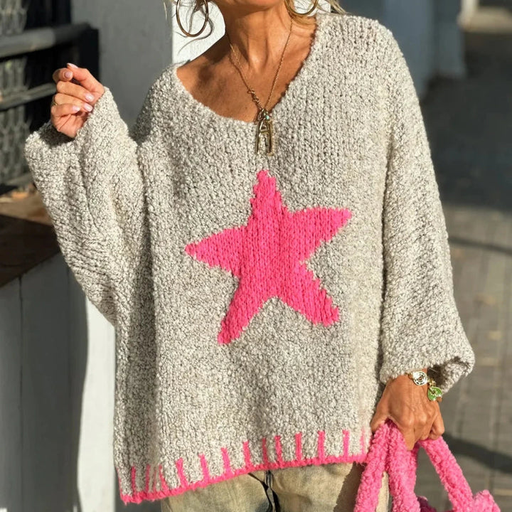 Drune | V-Ausschnitt Strickpullover