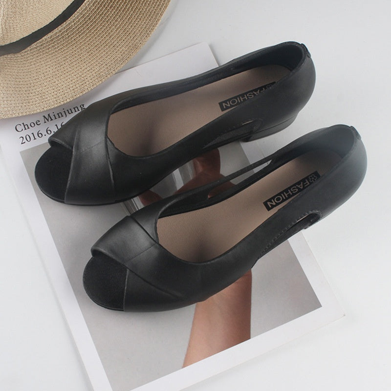 Drune | Cut Out Komfort Heels