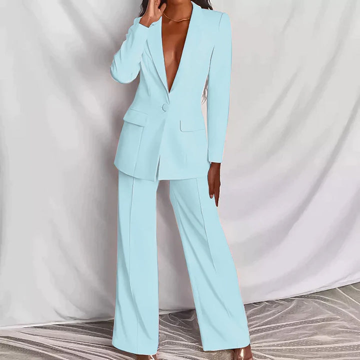 Drune | Elegantes Ensemble Bestehend Aus Einem Edlen Blazer und Einer Eleganten Hose
