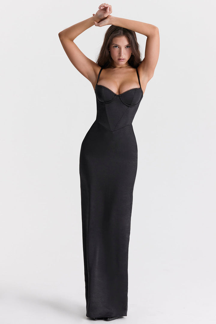 Drune | Korsett Maxi Kleid