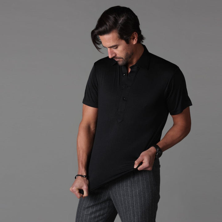 Drune | Kleid-Polo mit Steifem Kragen