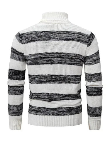 Drune | Patchwork Rollkragenpullover für Herren