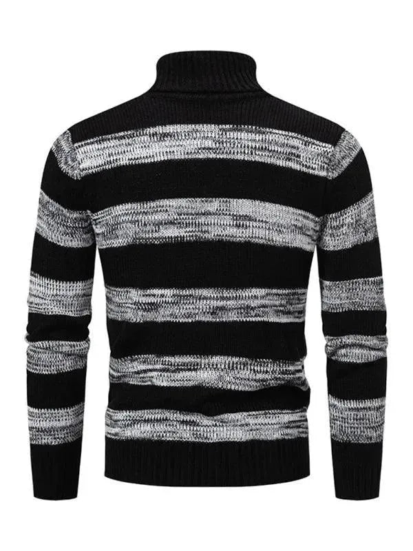 Drune | Patchwork Rollkragenpullover für Herren