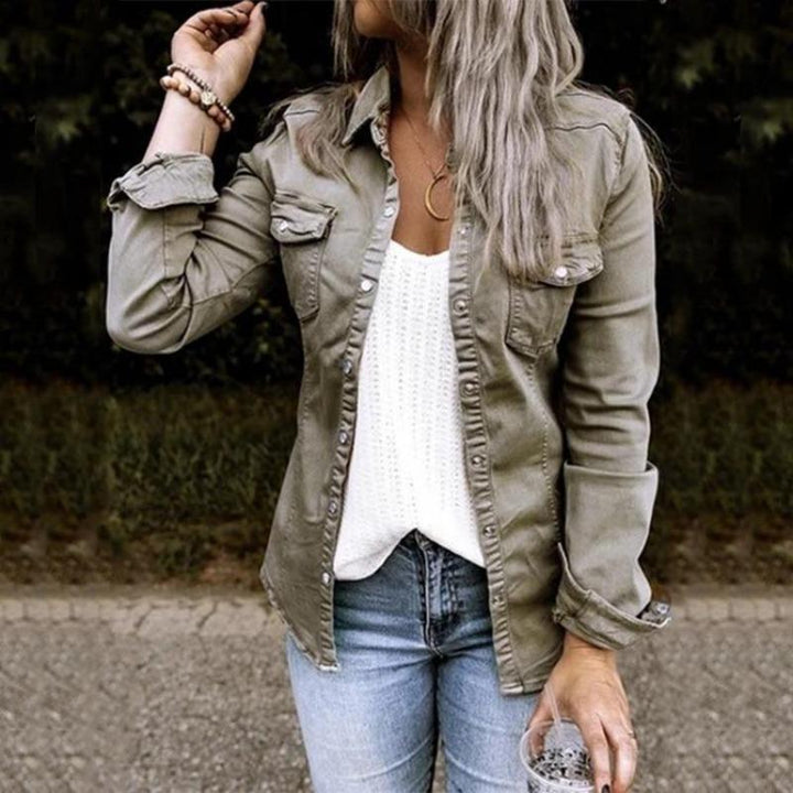 Drune | Stylische Jeansjacke für Damen - Bequem & Vielseitig