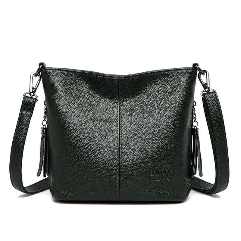Drune | Leder Schultertasche Organisiert Bleiben Mit Stil!