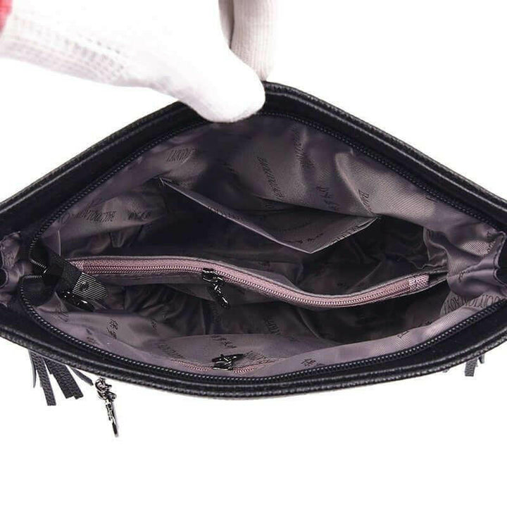 Drune | Leder Schultertasche Organisiert Bleiben Mit Stil!