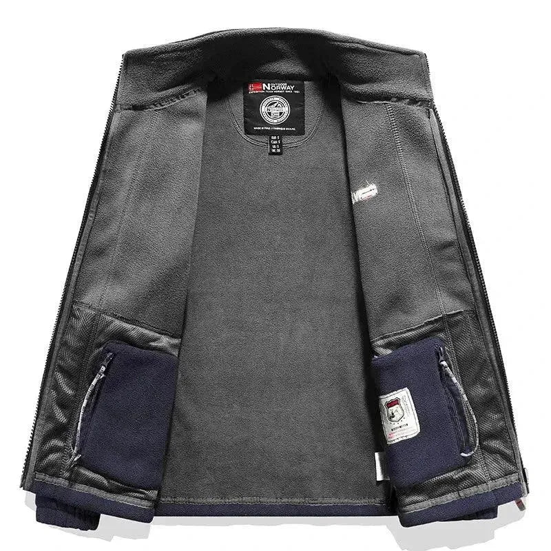 Drune | Stylische Fleece Winter Männerjacke