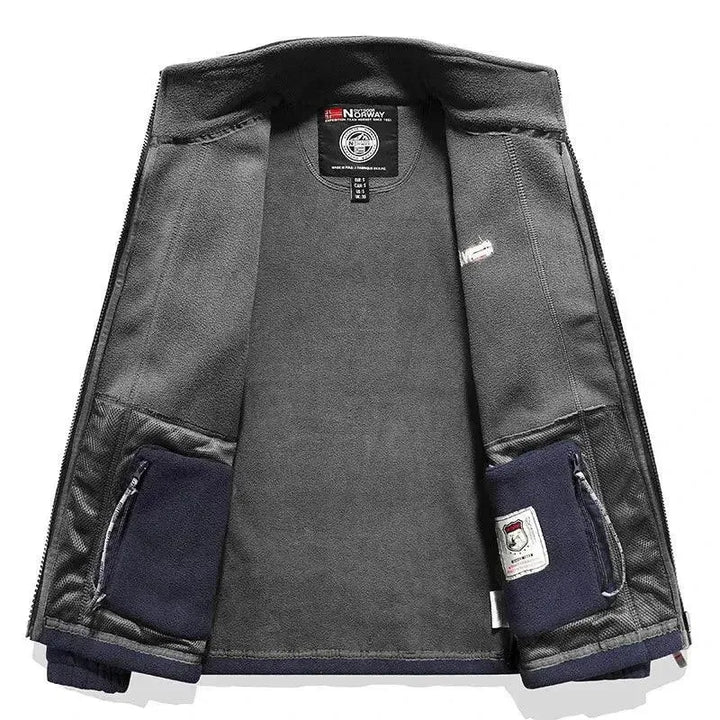 Drune | Stylische Fleece Winter Männerjacke