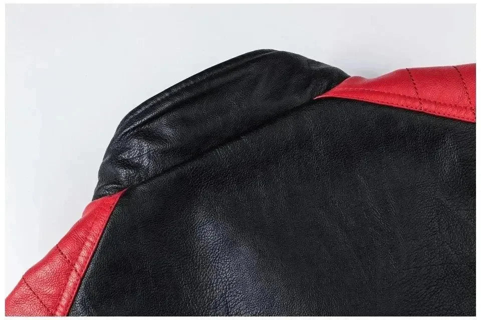 Drune | Stilvolle Slim-Fit Herren Leder Bikerjacke