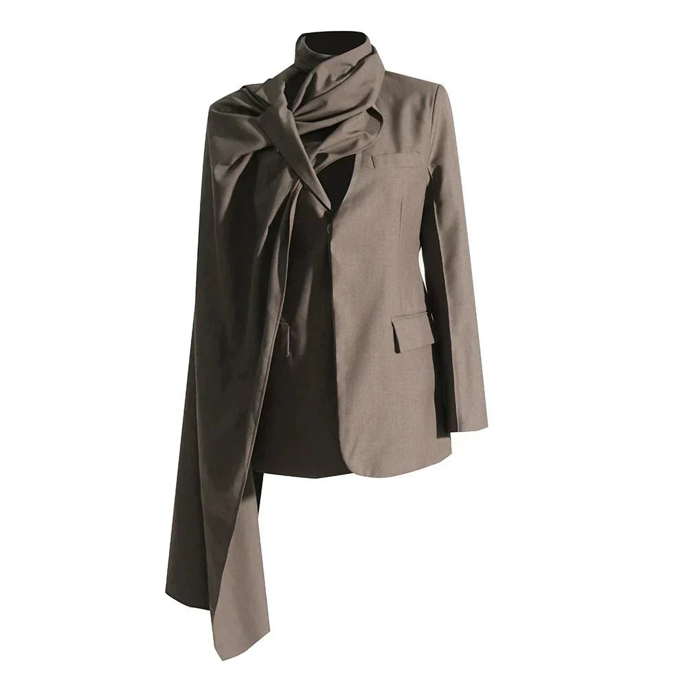 Drune | Lässige Chic Jacken für Damen mit Patchwork Bügeln
