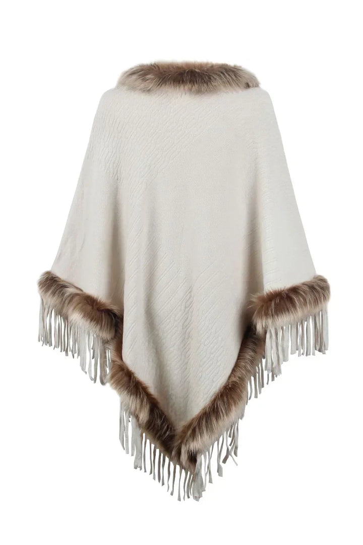 Drune | Stilvolles Winter-Poncho für Frauen
