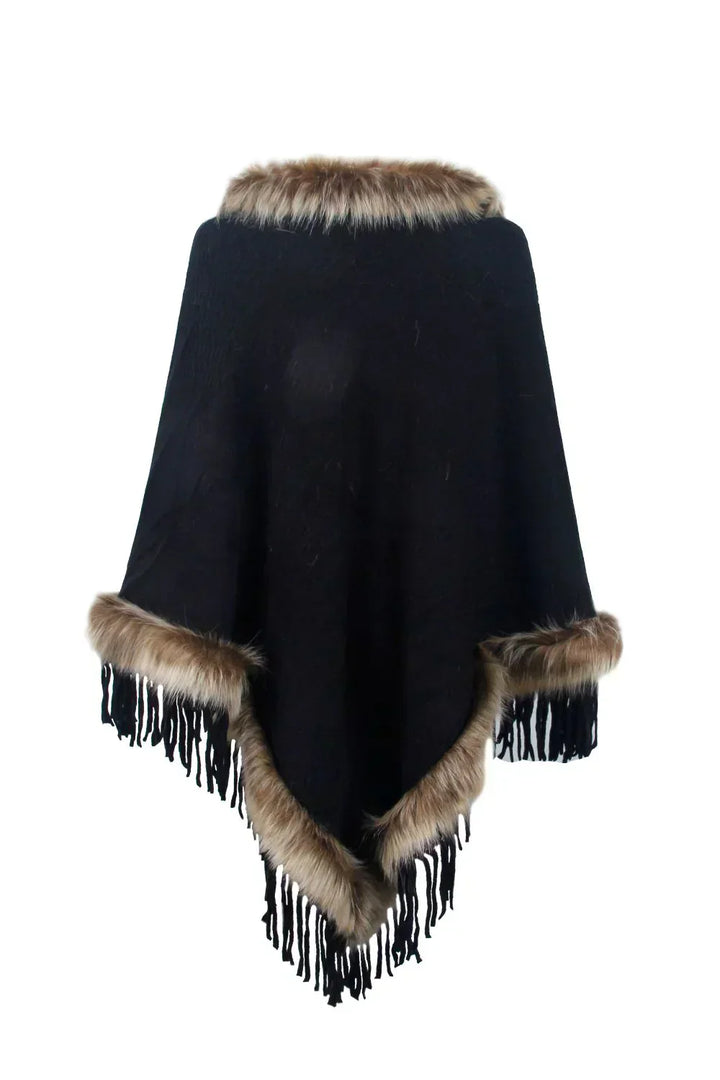 Drune | Stilvolles Winter-Poncho für Frauen