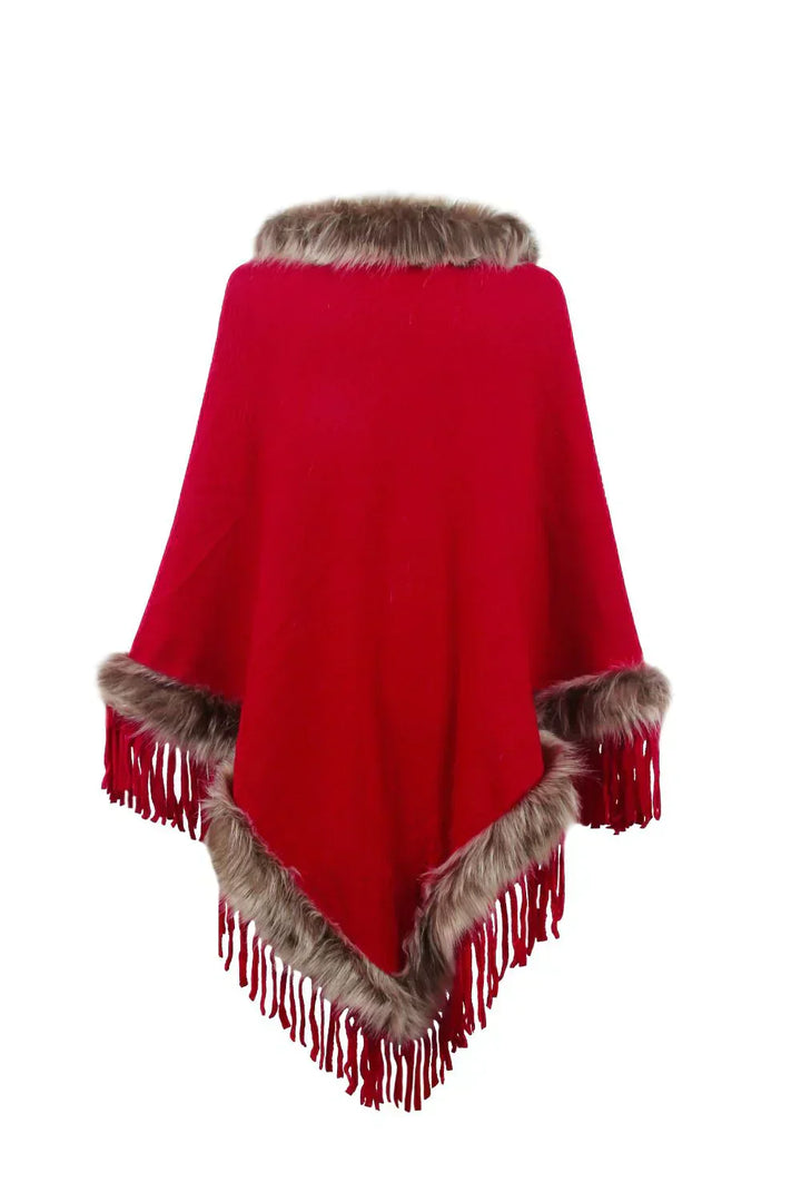 Drune | Stilvolles Winter-Poncho für Frauen
