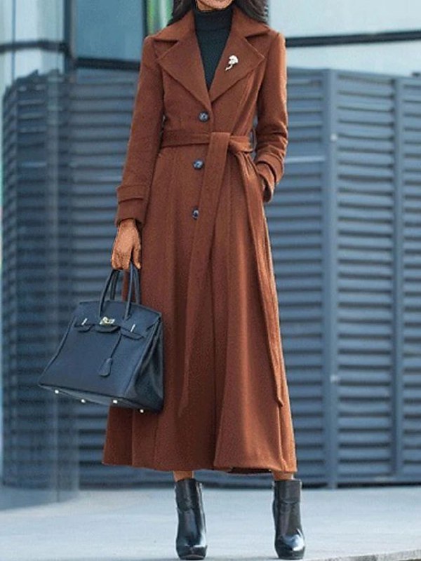 Drune | Stylischer Wollmantel für Frauen