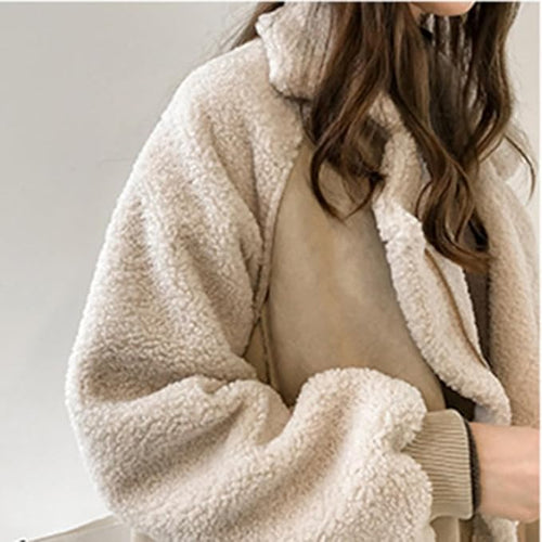 Drune | Damenjacke mit Teddy Futter