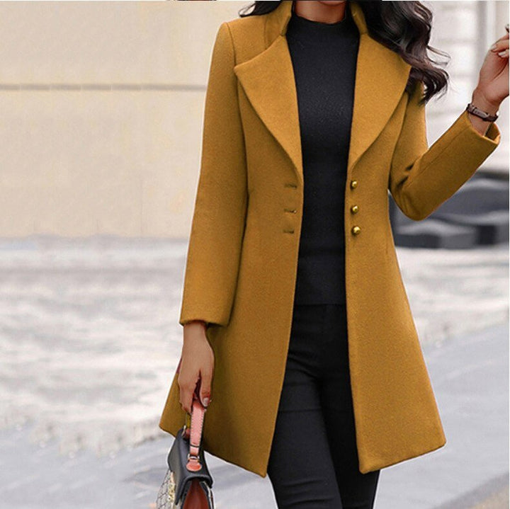 Drune | Damen Blazer - Einreihig & Lang geschnitten