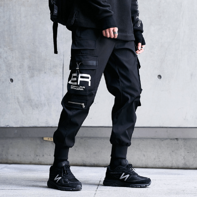Drune | Cargo Hose Herren Bequem & Weit Hose Trendy Cargo Hose