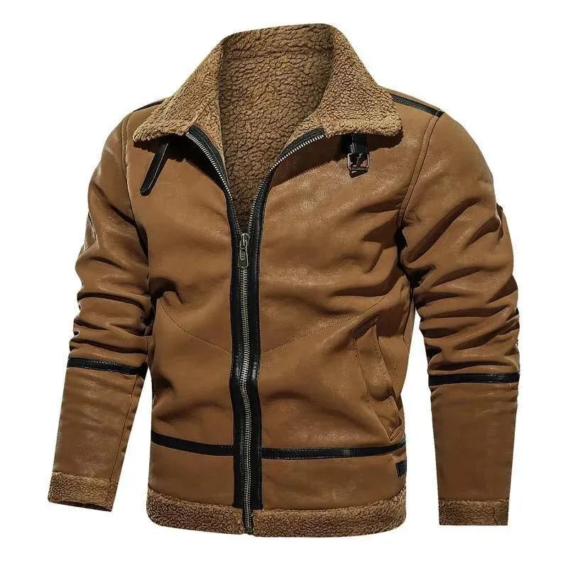 Drune | Schwedische Herren Wildlederjacke