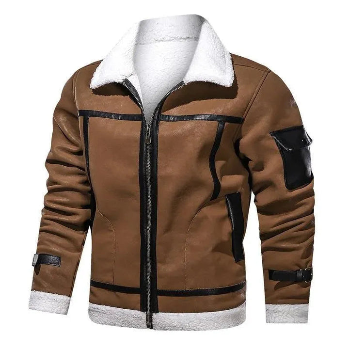Drune | Schwedische Herren Wildlederjacke