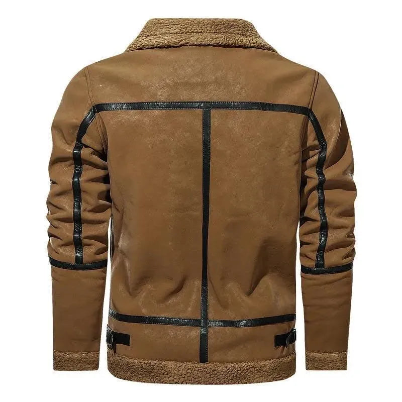 Drune | Schwedische Herren Wildlederjacke