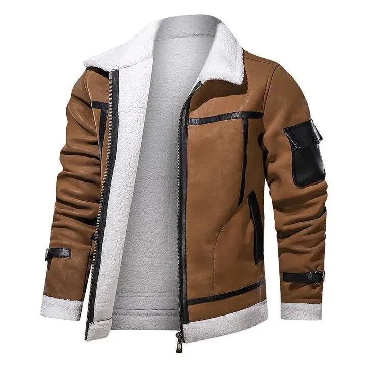 Drune | Schwedische Herren Wildlederjacke