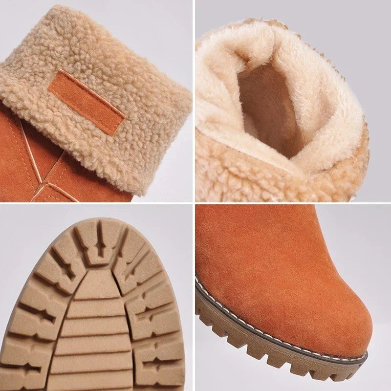 Drune | warm gefütterte bequeme damenstiefel