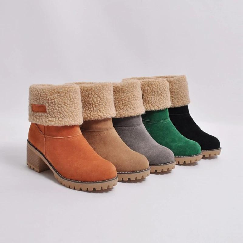 Drune | Elegante Winter Stiefel mit Absatz für Frauen