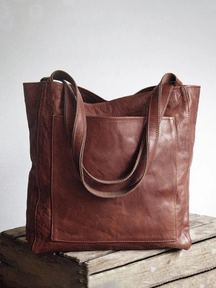 Drune - Damen Schultertasche aus veganem Leder