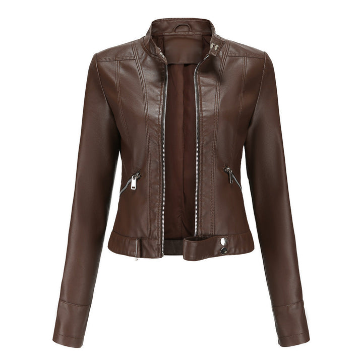 Drune | Damen Stehkragenjacke - Schmaler Schnitt